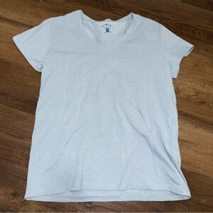 Blue Mountain 95% Cotton Light Blue Short Sleeve Tshirt